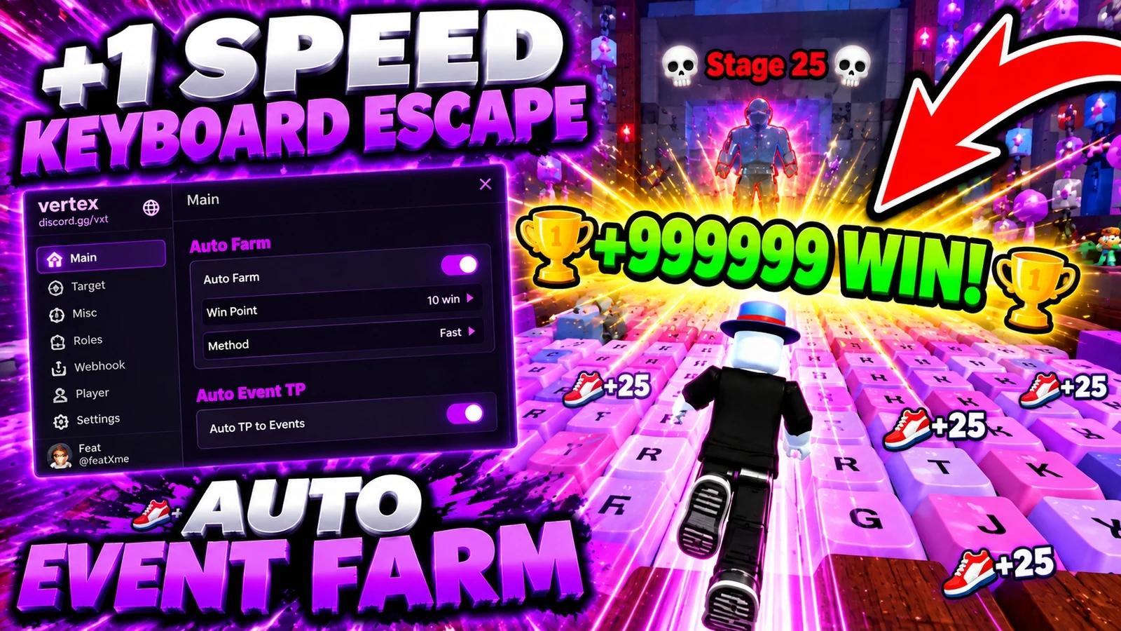 Wins Farm, Speed Hack & Treadmill bypass