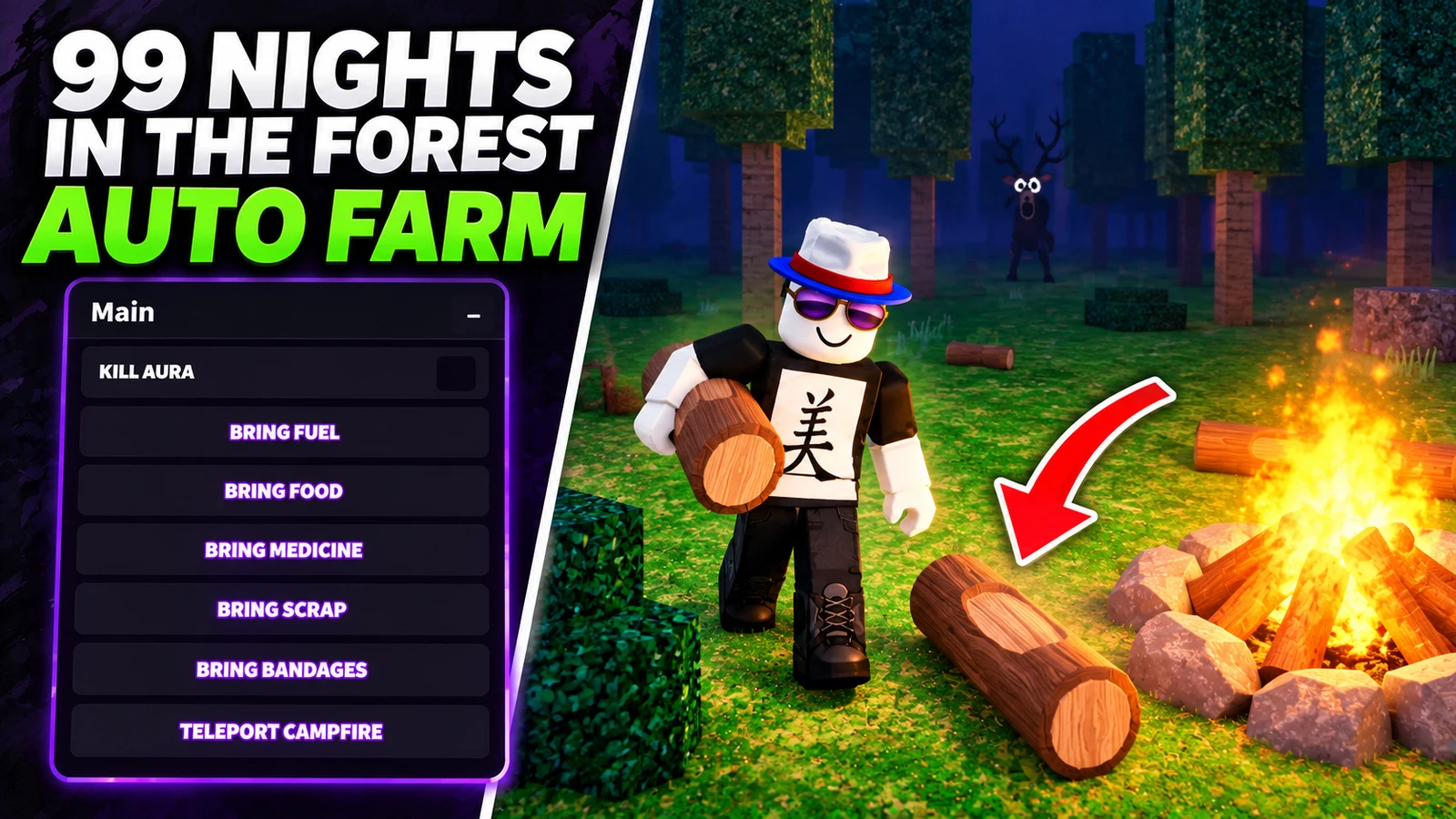 Auto Farm, Auto Loot & Player ESP