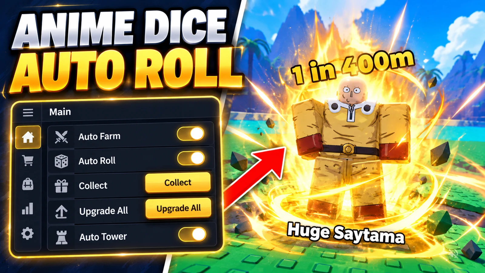 Auto Farm, Auto Roll & Collect