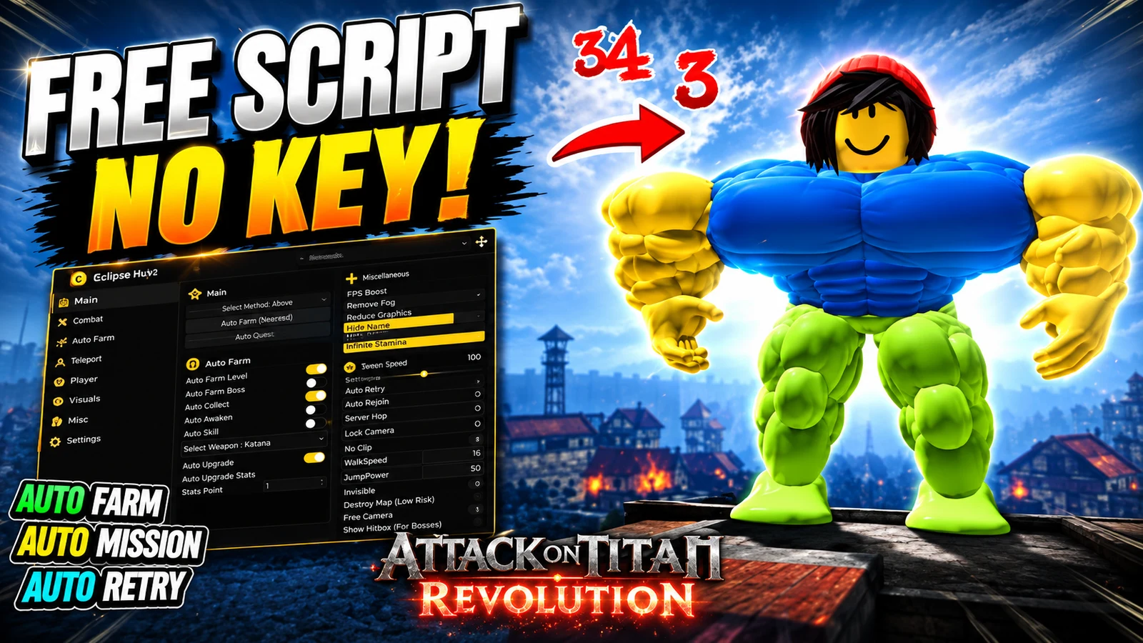 Auto Create Lobby & Auto Farm